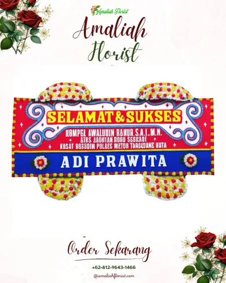 Papan Bunga Ucapan Selamat Suru Suru